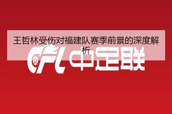 王哲林受伤对福建队赛季前景的深度解析